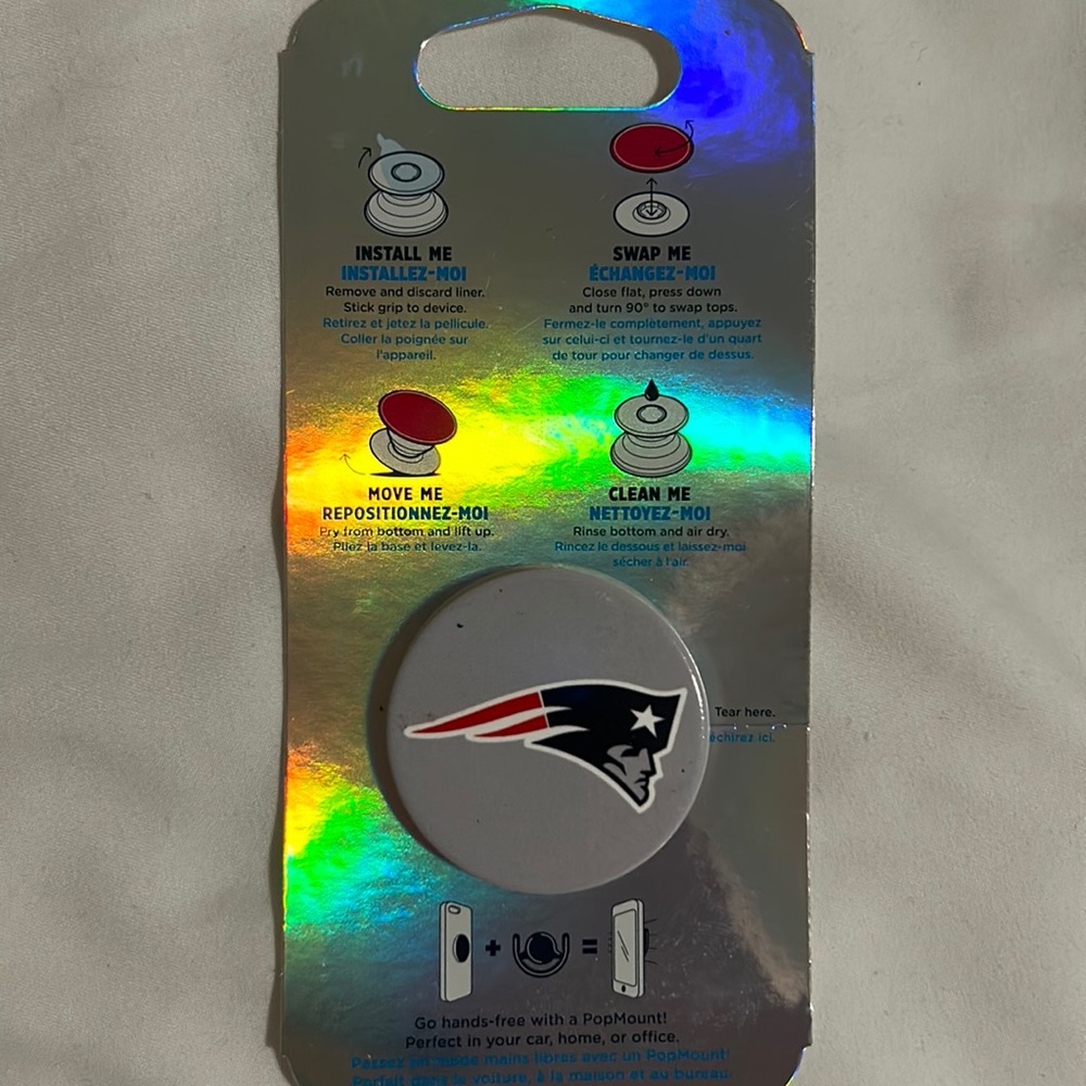 Brand New Patriots PopSocket for phone!